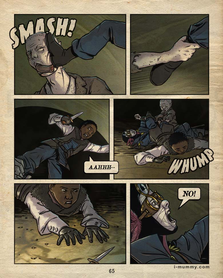 Vol. 3, Page 65 – Smash! Whump!