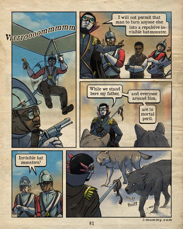 Vol 3, Page 81 – Invisible Bat Monsters