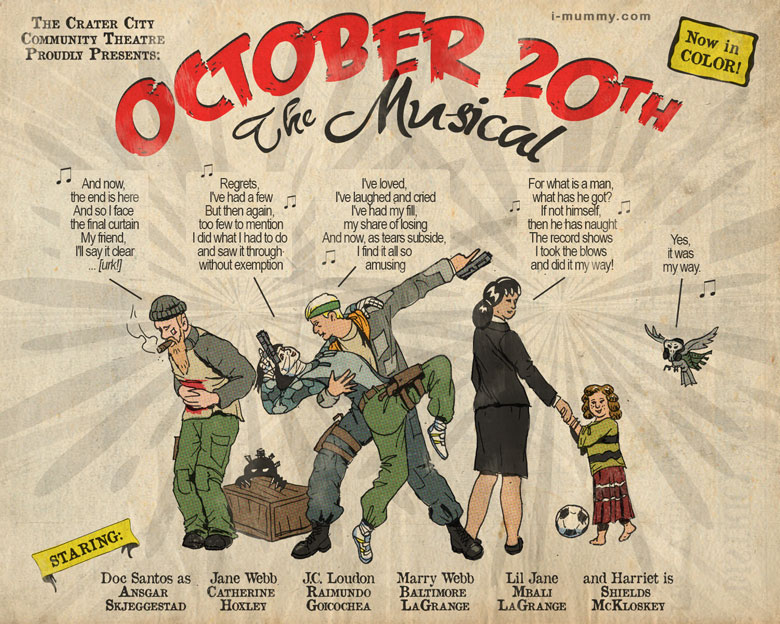 October 20th the musical