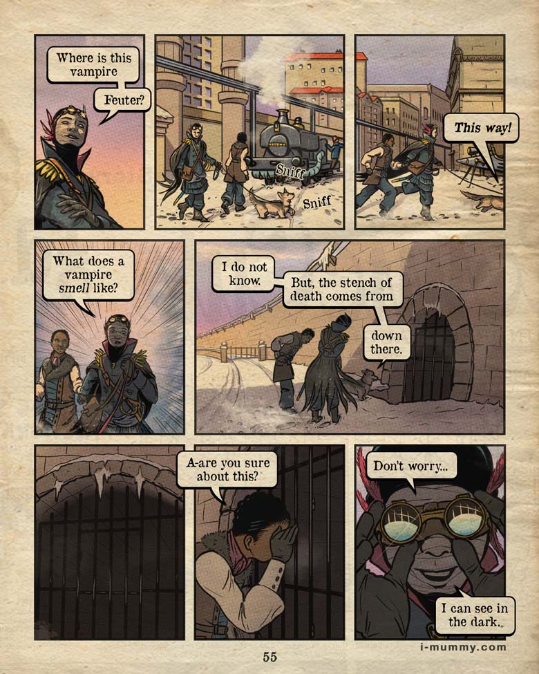 Vol 3, Page 55 – Not the Sewers, Again