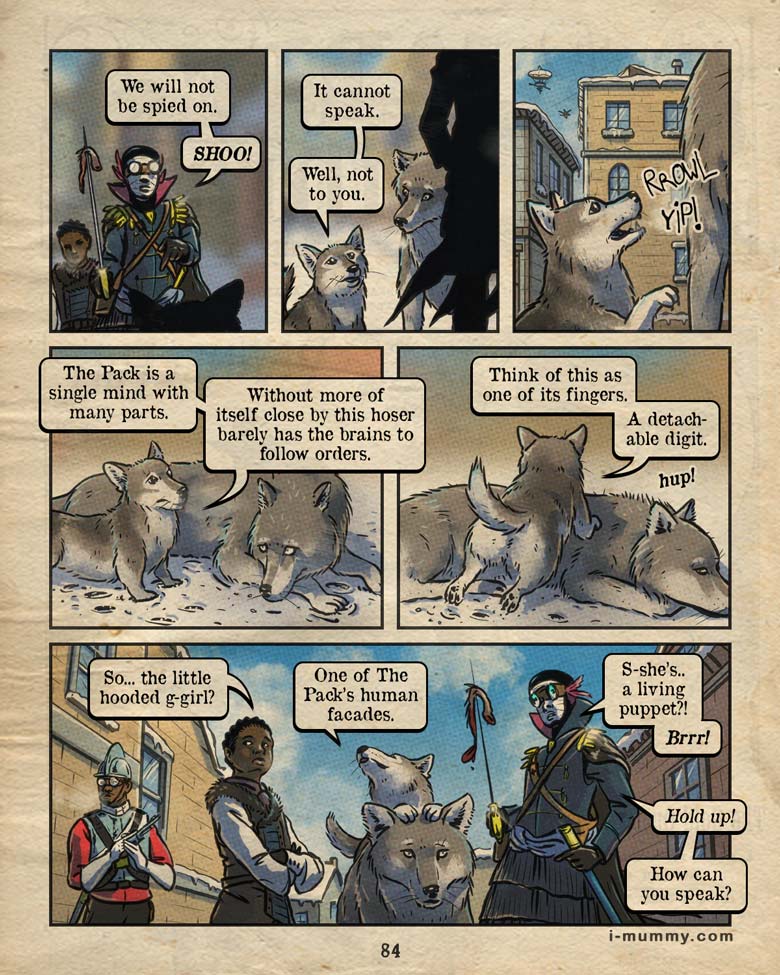 Vol 3. Page 84 – About the Pack